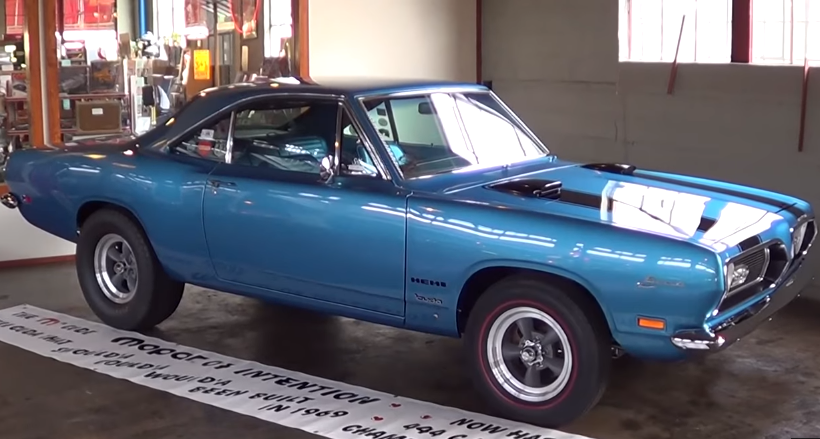 ball stud hemi powered 1969 plymouth barracuda drag car