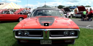 rare 1971 dodge charger 440 4 speed in bright red