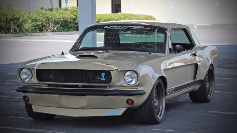 pro touring 1965 mustang coupe