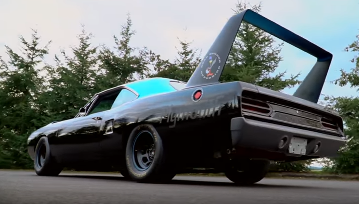 bill goldberg 1970 plymouth superbird tribute