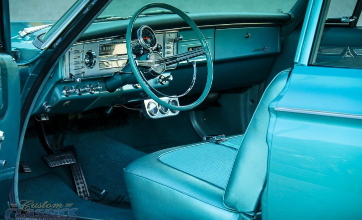 teal 1964 dodge 426 street wedge