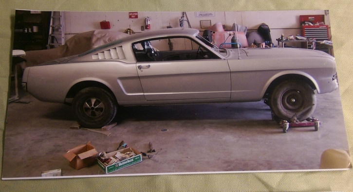 ford mustang fastback build