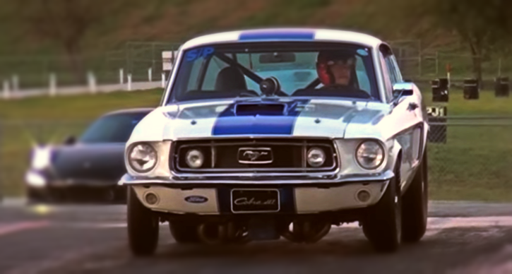 cobra jet 1968 ford mustang drag racing