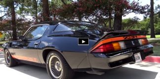 1979 chevrolet camaro z28 four speed