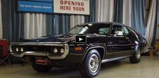 black 1971 plymouth gtx 440 survivor