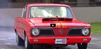 1966 plymouth barracuda drag racing