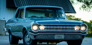 restored 1964 dodge 330 max wedge