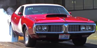 1973 dodge charger drag racing