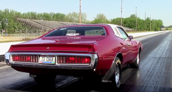 1973 dodge charger drag racing