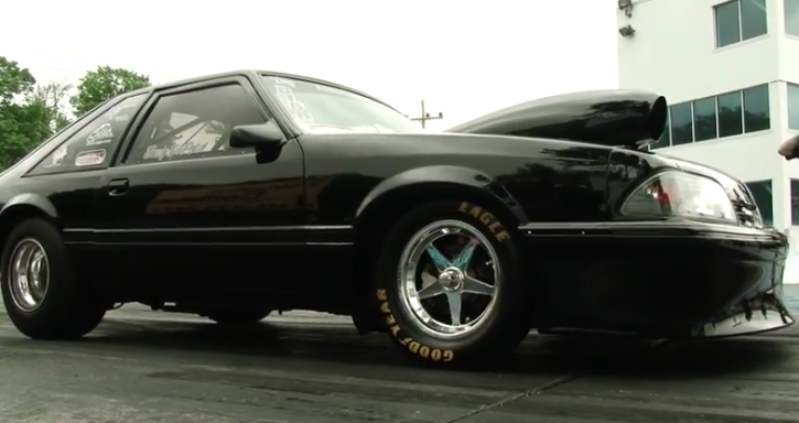 naturally aspirated big block ford mustang drag racing