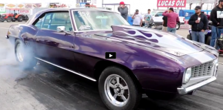 9-second 1969 chevy camaro ss