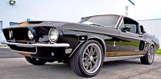 supercharged 1968 mustang shelby gt350h