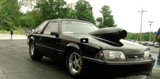all motor big block mustang drag racing