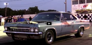barn find chevy impala drag racing