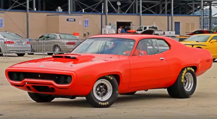 10 second 1971 plymouth road runner all motor