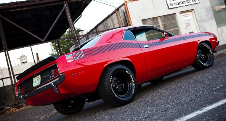 rally red 1970 plymouth aar cuda restoration