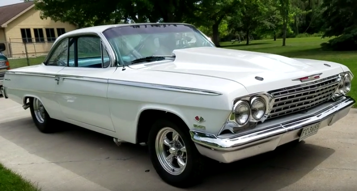 1962 chevy belair 540 v8 built