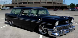 custom 1956 chevy nomad restomod