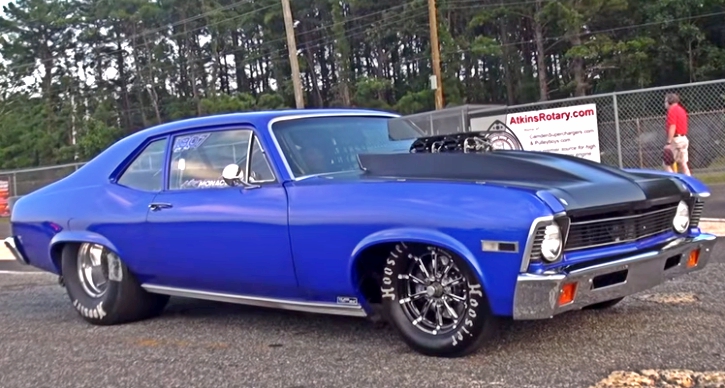 blown 9 second chevy nova