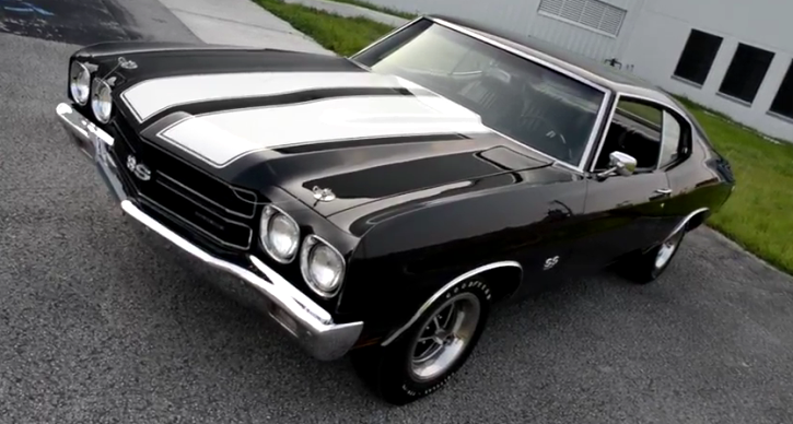 1970 chevelle ss in tuxedo black