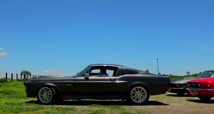 1968 ford mustang eleanor video