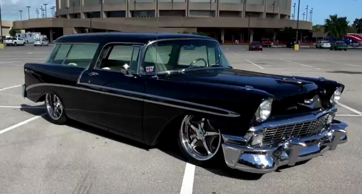 1956 chevy wagon restomod