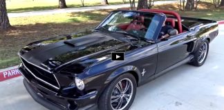 custom built 1968 ford mustang convertible