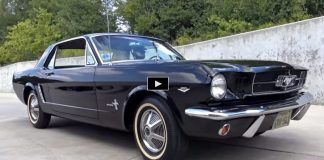 Raven black 1965 ford mustang survivor