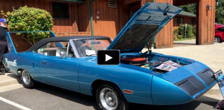 1970 plymouth superbird 426 hemi 4-speed