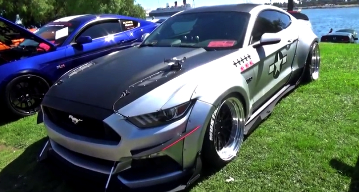 custom 2016 mustang p-51 tribute