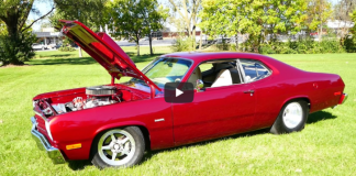 1974 plymouth hemi duster build
