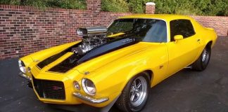 blown 1970 chevrolet camaro build