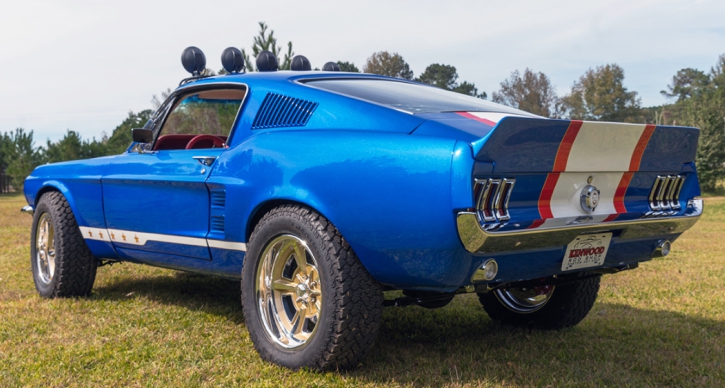 off road 1967 mustang fastback rowdy