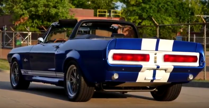 custom 1967 mustang shelby gt500 convertible