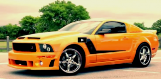 custom 2007 roush mustang gt video