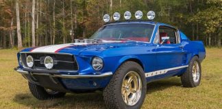rowdy 1967 mustang custom sema 2017