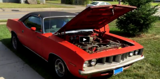 rare 1971 plymouth barracuda survivor