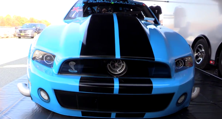 devil's reject shelby gt500 drag racing