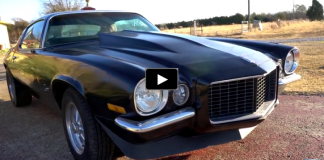 1970 chevy camaro build