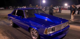 big block g body chevy malibu drag racing