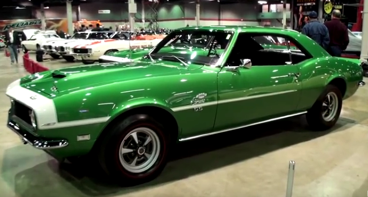 rallye green 1968 chevyyenko camaro 427