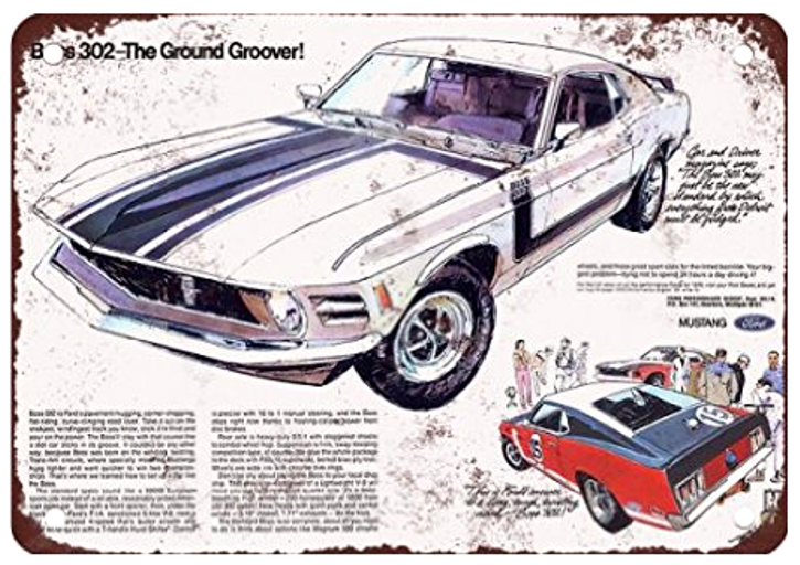 wimbledon white 1970 ford mustang boss 302