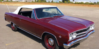 1965 chevy malibu chevelle ss convertible