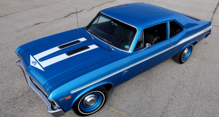 lemans blue 1969 chevy yenko nova