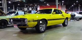 rare grabber yellow 1969 shelby gt500