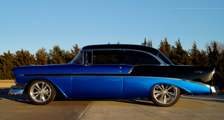 1956 chevy belair restomod