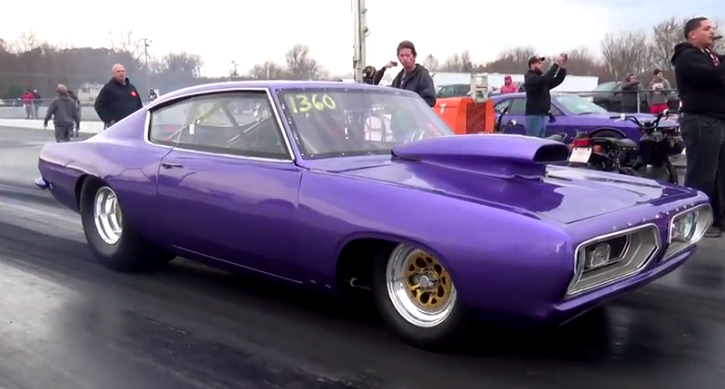 10 second plymouth barracuda drag racing