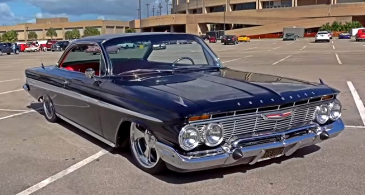 1961 chevy impala bubble top custom