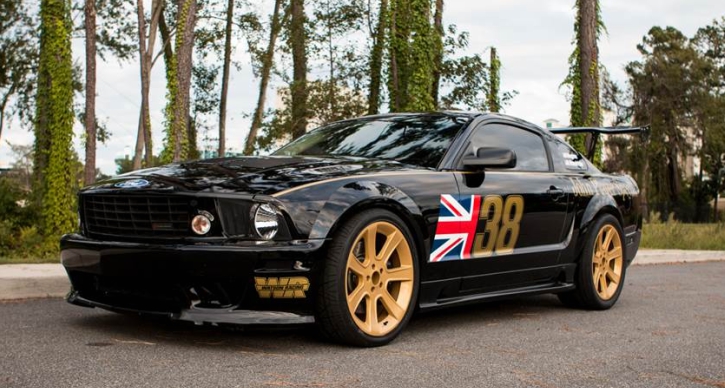 2007 saleen mustang gt race car