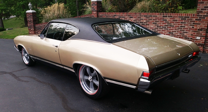 restored 1968 chevy chevelle 350